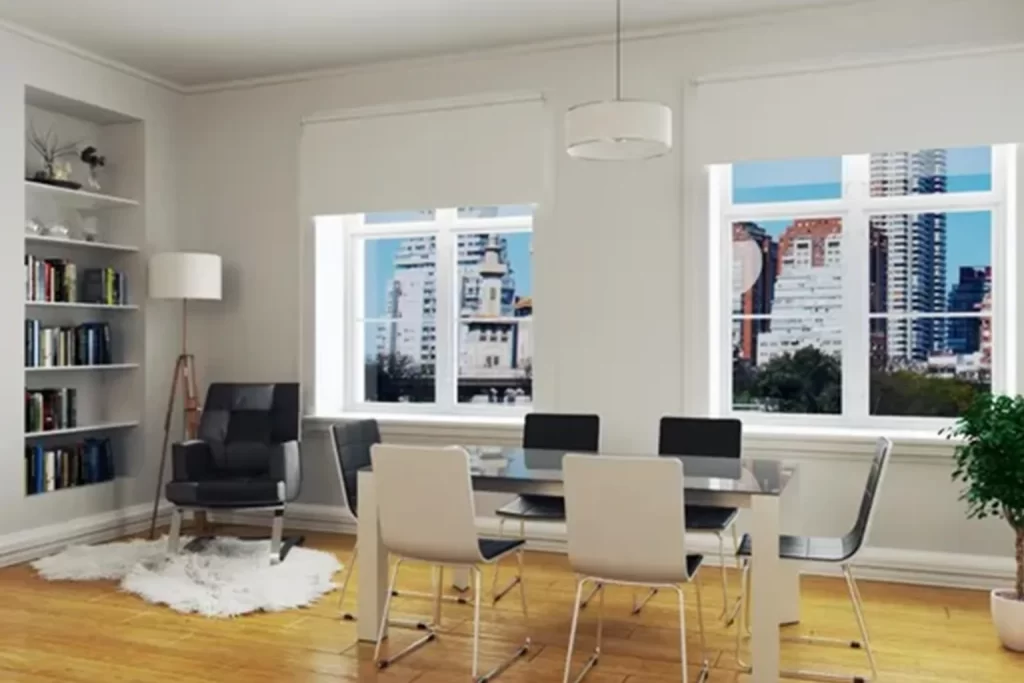 Cortina Roller Blackout instalada a medida