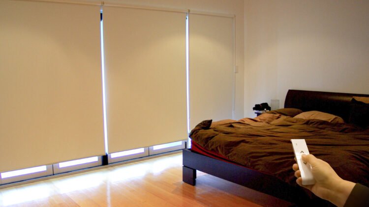 Cortinas roller motorizadas con control remoto